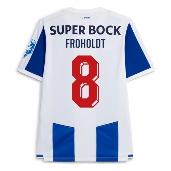 Billige Fotballdrakt Porto Victor Froholdt #8 Replika Hjemmedrakt 2026-27 Kortermet